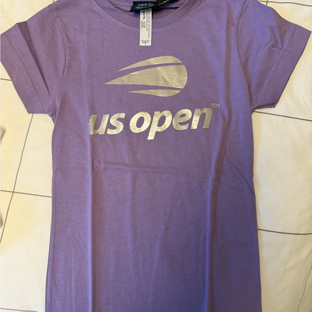 NWT Authentic US Open lavender T-Shirt